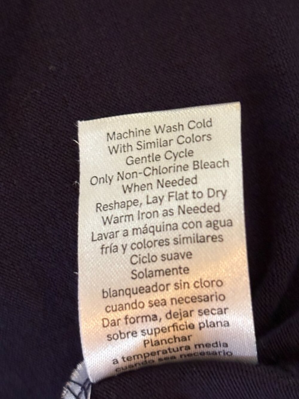 Venus Navy Smocked Knit Dress Medium Like New - Picture 6 of 6